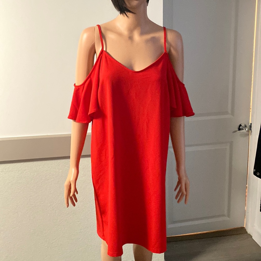 Dress red size M